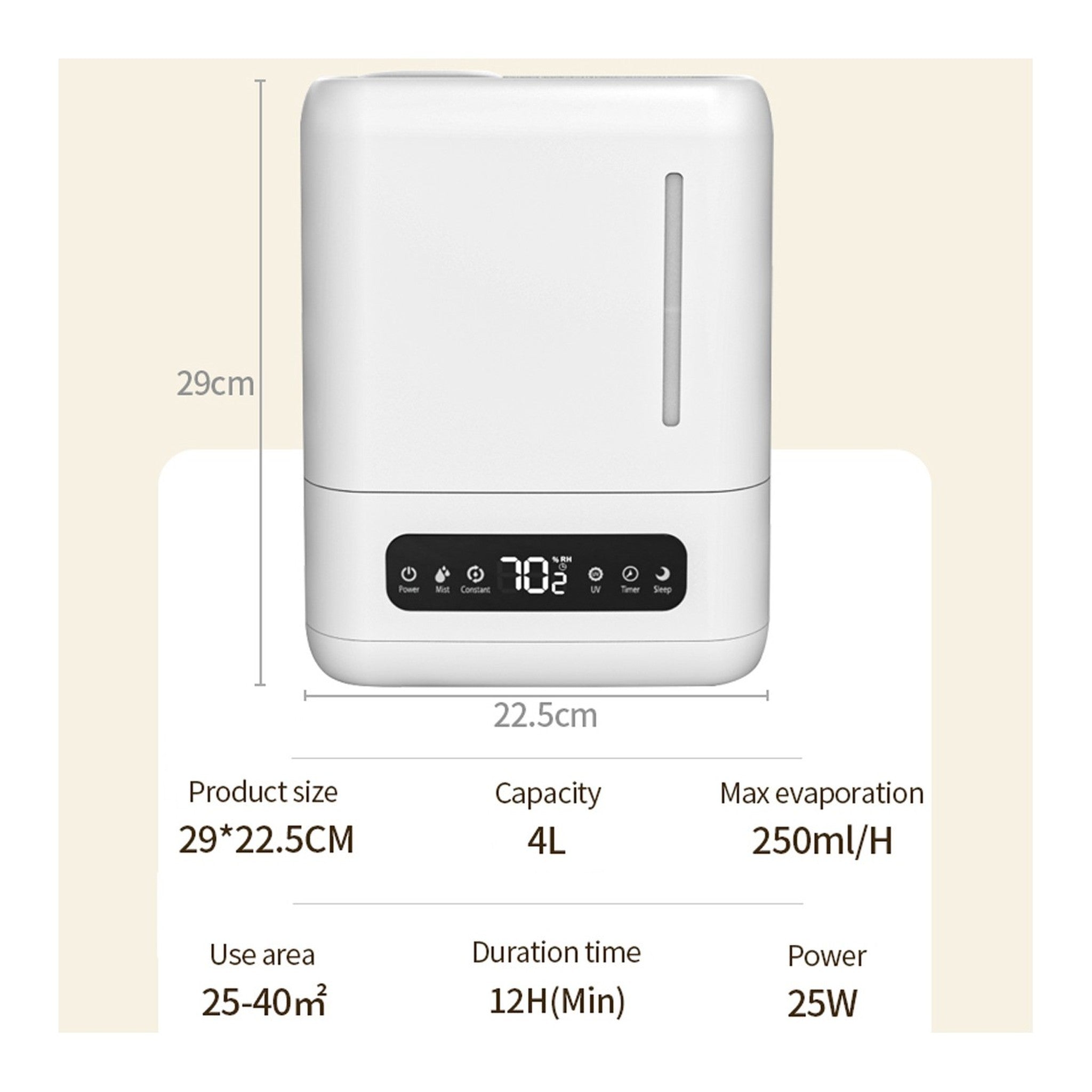 Autivara Reservoir — 4L Humidifying Diffuser — view 4