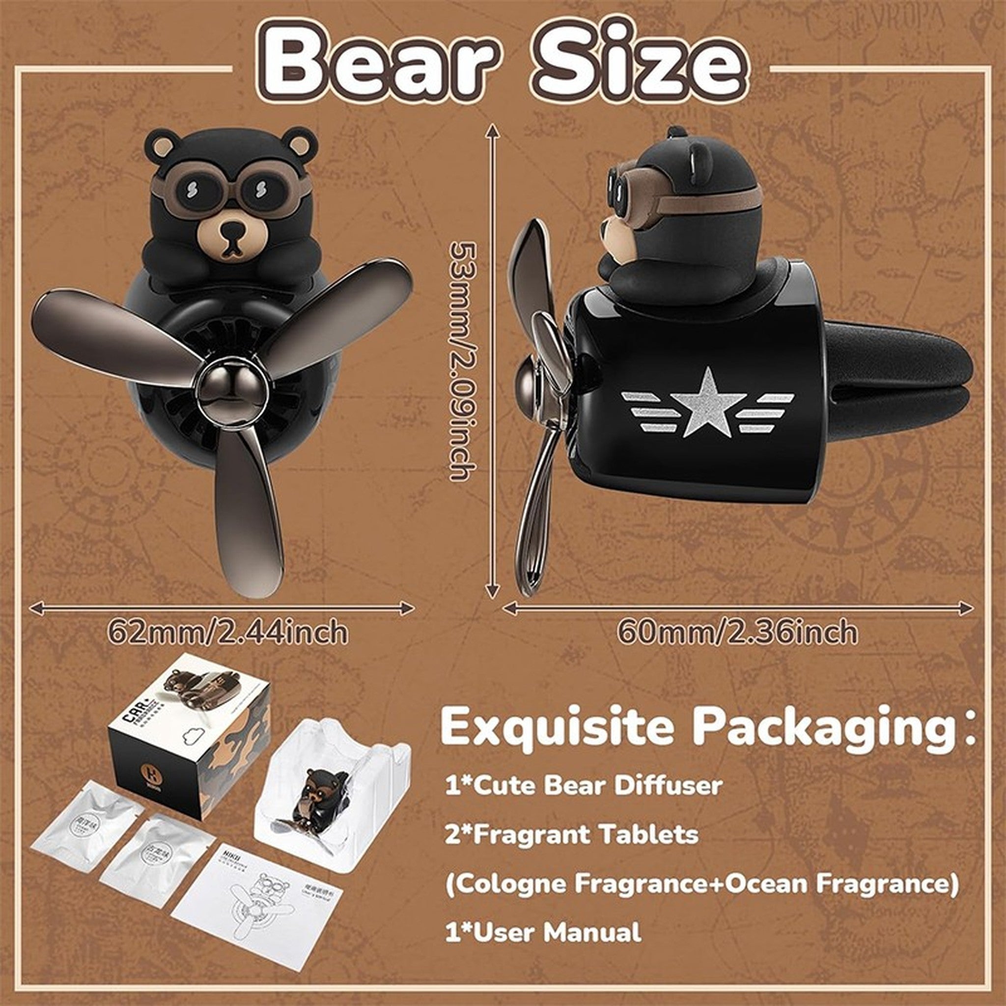 Autivara Aviator — Bear Propeller Diffuser — view 4