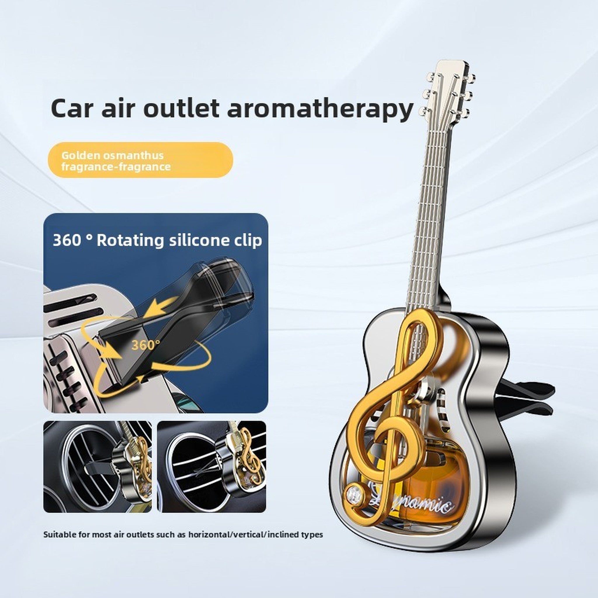 Autivara Riff — Guitar Car Diffuser — view 3