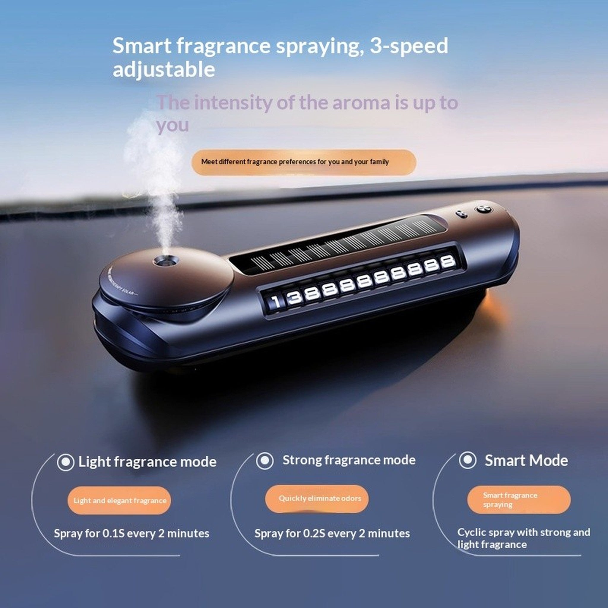 Autivara Pulse — Smart Spray Car Diffuser — view 4